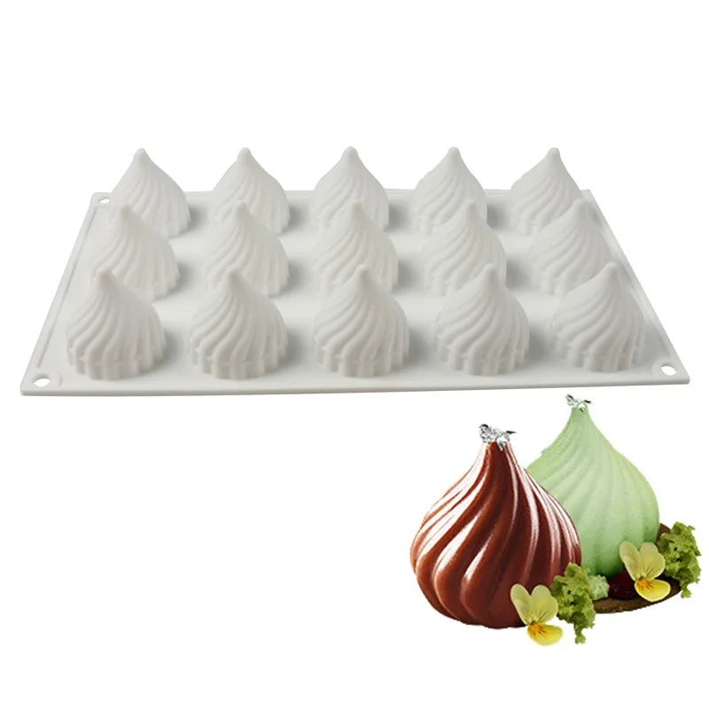 3D Lemon Silicone Dessert Mold