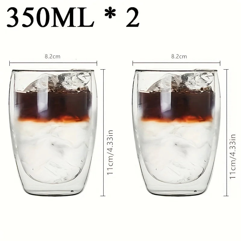 Double Wall Glass Coffee & Tea Cup ☕✨