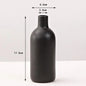 Black Porcelain Vase
