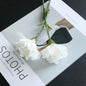 5/10PCS Premium Silk Artificial Carnation Bouquet for Weddings