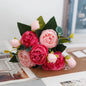 Exquisite Artificial Peony Bouquet for Wedding Bridal Flowers