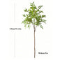 75-140cm Artificial Nandina Tree – Tall Green Plant Decor for Home & Office