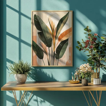 3pcs/set Vintage Palm Tree Canvas