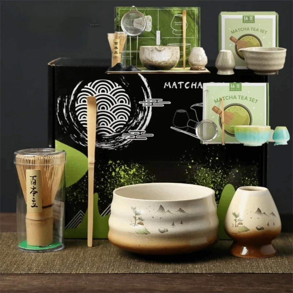 Japanese Matcha Tea Whisk Set 🍵🎋