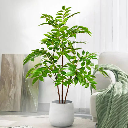 76-140cm (55.1 in)  Artificial Bamboo Tree Branch – Realistic Green Plant Decor