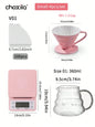 Pink Pour Over Coffee Set