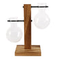 Hydroponic Glass Terrarium Vase – Desktop Plant Decor