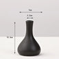 Black Porcelain Vase