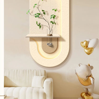Green Plant LED Wall Lamp for Entrance & Modern Home Decor