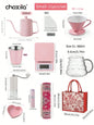 Pink Pour Over Coffee Set