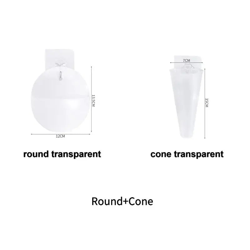2660 DIY Pendant Plant Pot Indoor Plastic Planter Wall Hanging Flowers Cover Round Plant Pot Indoor Plastic Planter Storage Box