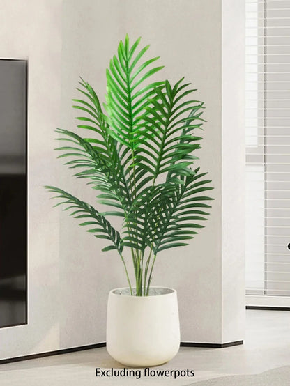 60-120cm Large Artificial Palm Tree – Realistic Tropical Green Plant Decor