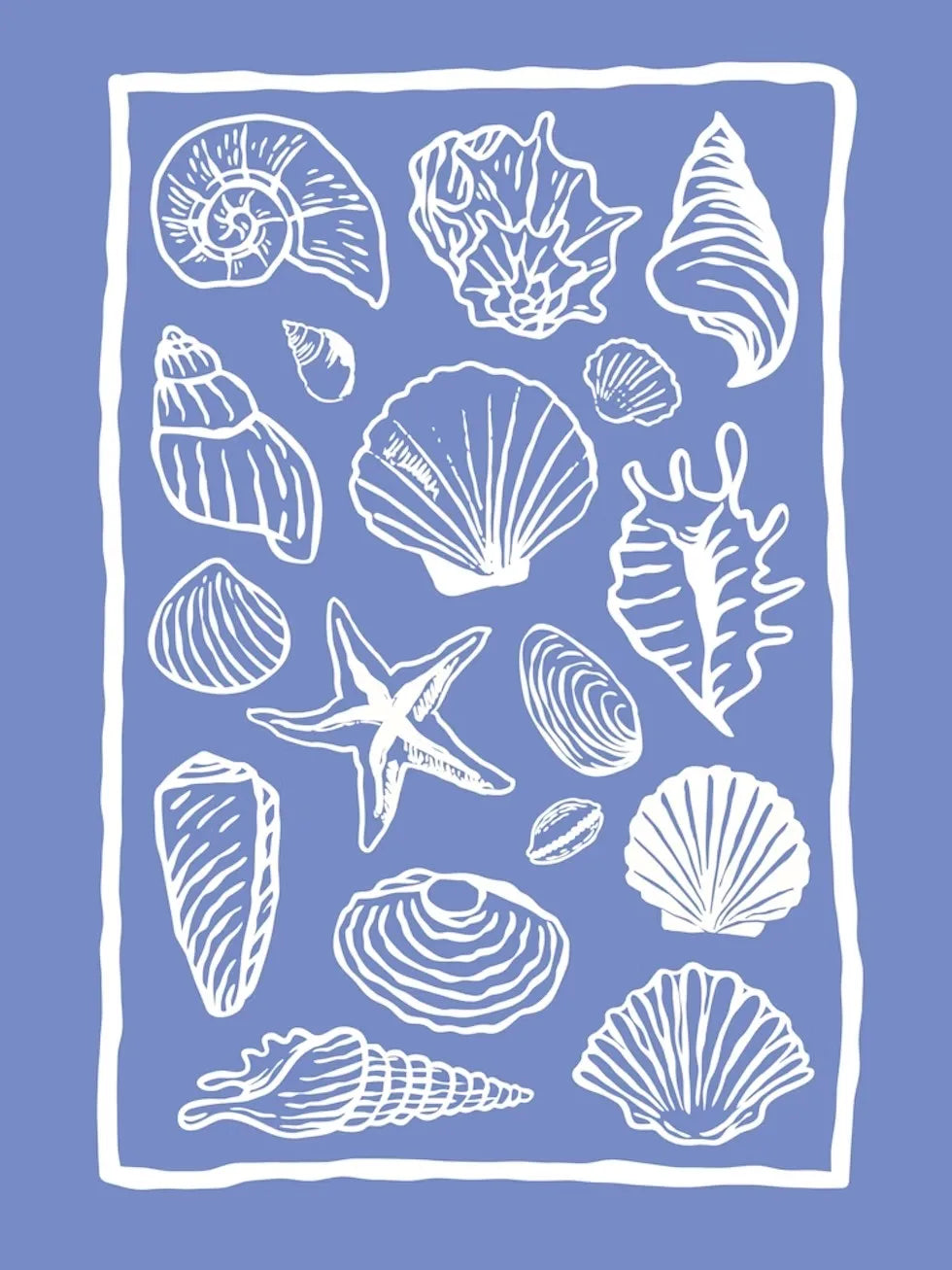 Girly Trendy Beach Scent Coastal Gallery Wall Art Set