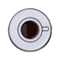 Coffee Maker Enamel Brooch Pin