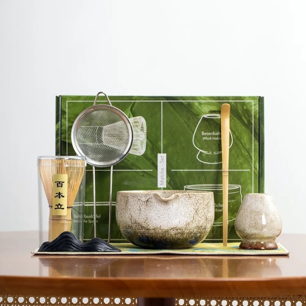 Japanese Matcha Tea Whisk Set 🍵🎋