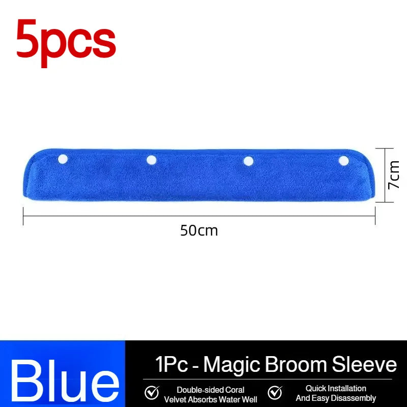 Silicone Scraper Broom Non-Stick Bristles  Wiper Long Ergonomic Handle Squeegee Scrubber for Floor Toilet Bathroom Glass