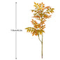 76-105-135cm/53.1in Artificial Ficus Tree Branch – Realistic Green Tropical Plant Decor