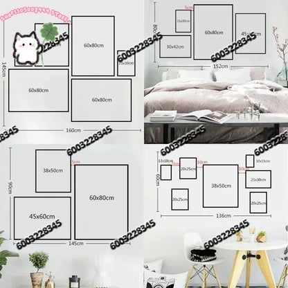 3Pcs Frameless Islamic Quran Verse Quote Canvas Print Modern Abstract Ramadan Muslim Art Prints Bedroom Wall Art Home Decor