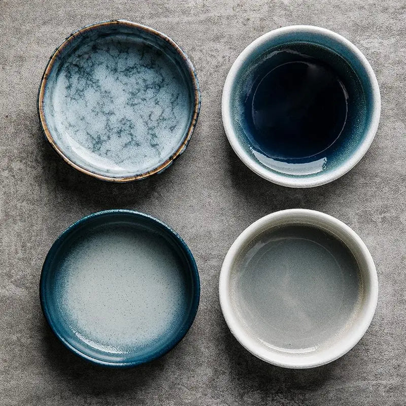 3.5-Inch Japanese Ceramic Small Round Plate