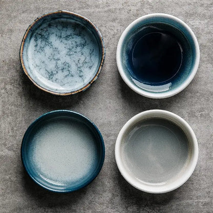 3.5-Inch Japanese Ceramic Small Round Plate