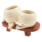 Cute Smile Face Flower Pot for Succulents