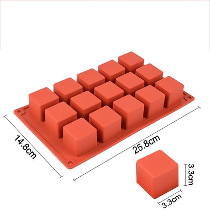 3D Silicone Mousse Cake Mold