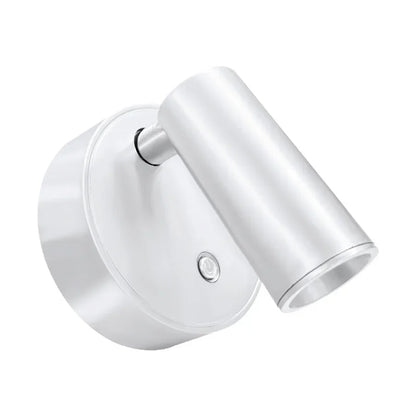 Rechargeable LED Wall Lamp Touch Night Lights Wireless Magnetic Spotlight 360° Rotation For Bedroom Bedside Reading Lighting