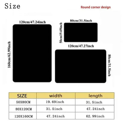 Carpet, Living Room and Bedroom Floor Mat, Light Luxury High-end Cream Sandblasted Carpet, Study Carpet, Home Decoration
