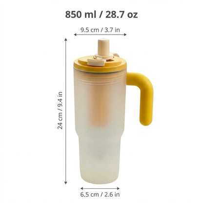 850ML Large Capacity Tumbler with Handle