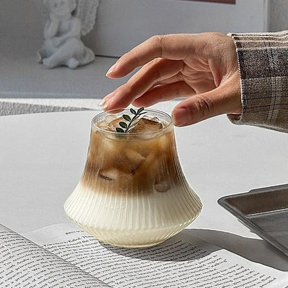 Retro Volcano Glass Coffee Cup ☕✨