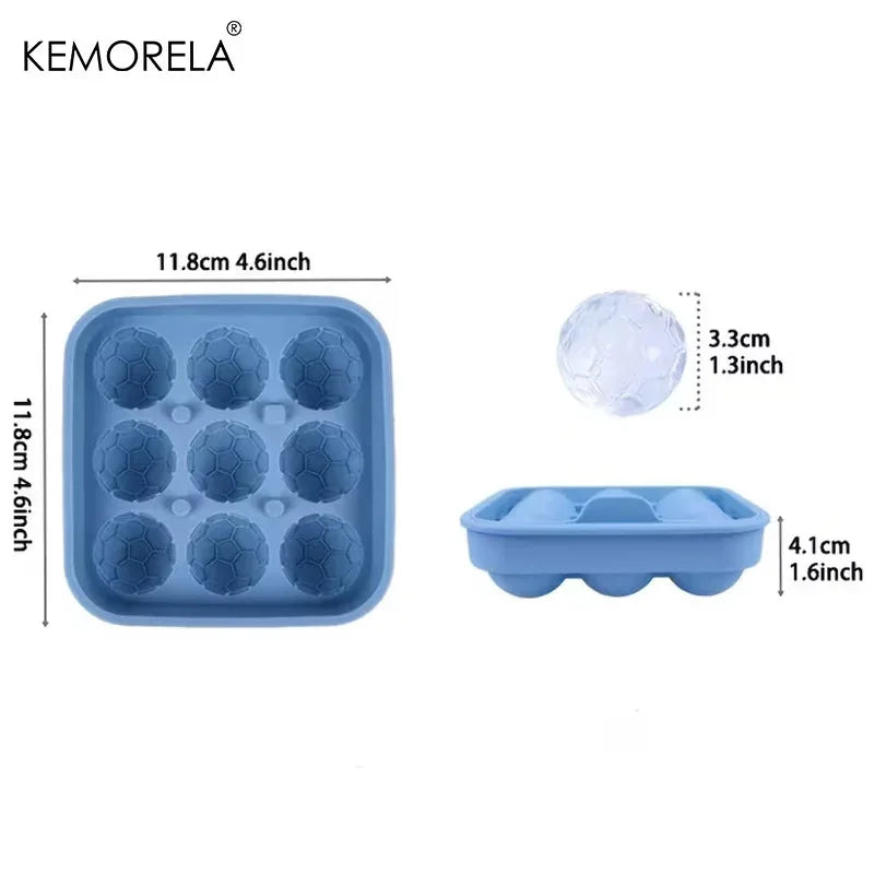 Soccer Ball Silicone Ice Mold