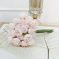 27-Heads Premium Silk Artificial Peony Bridal Bouquet