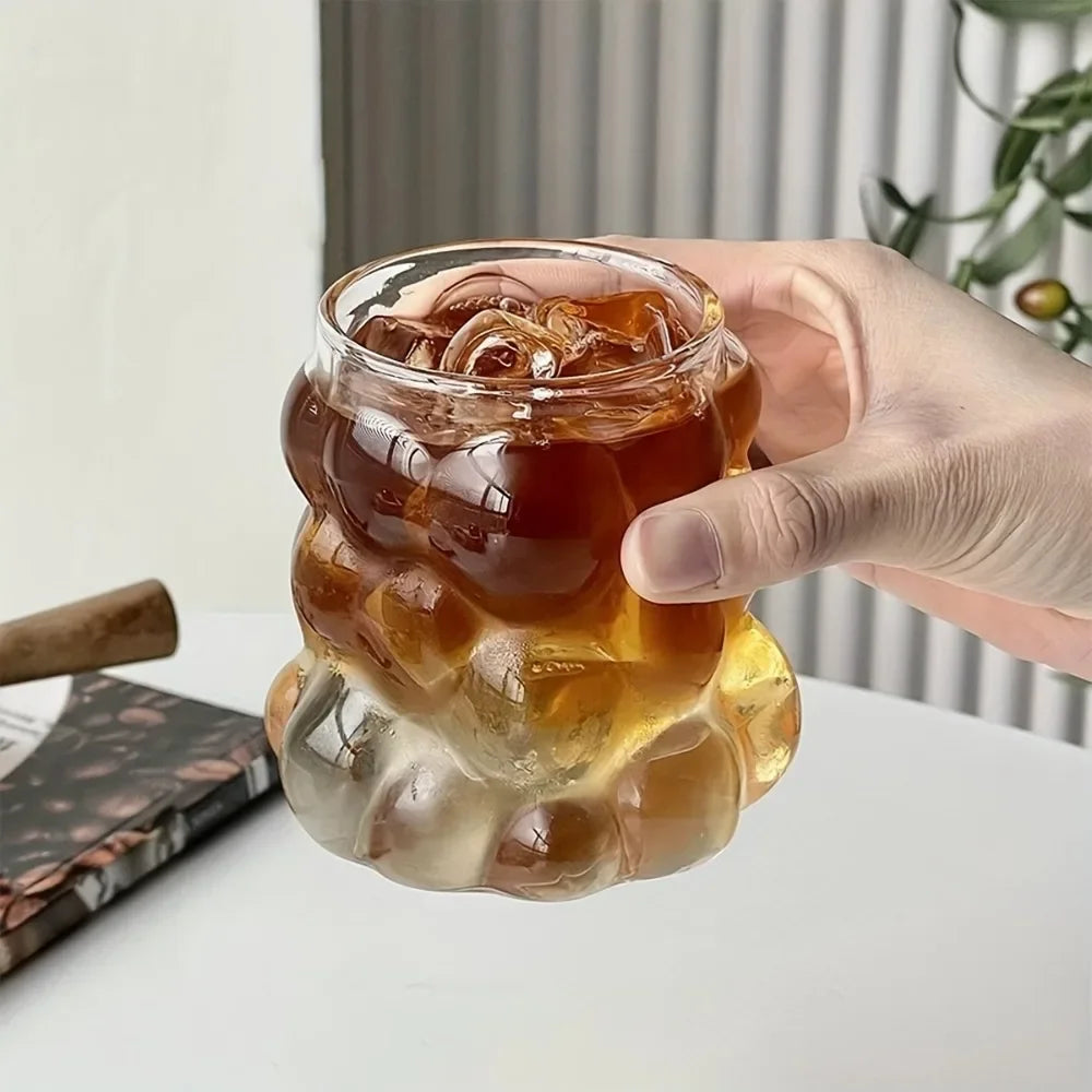 350ml Grapes Glass Coffee Mug 🍇☕