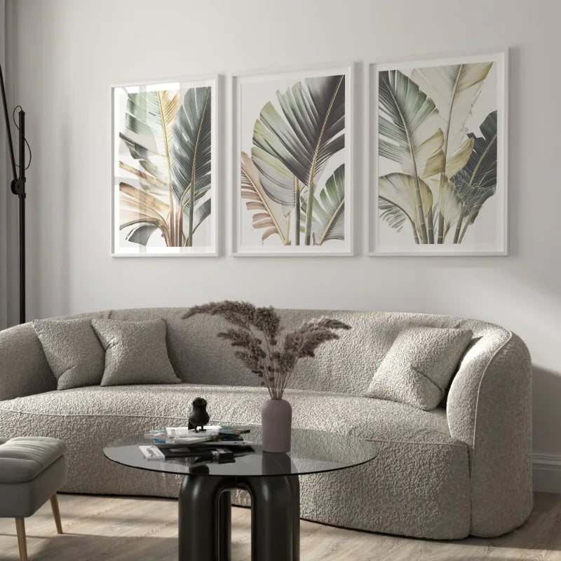 Modern Tropical Plant Canvas Print