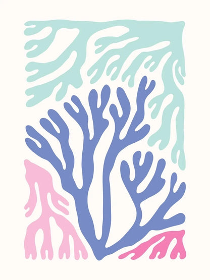 Girly Trendy Beach Scent Coastal Gallery Wall Art Set