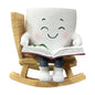 Resin Swing Smile Face Flower Pot