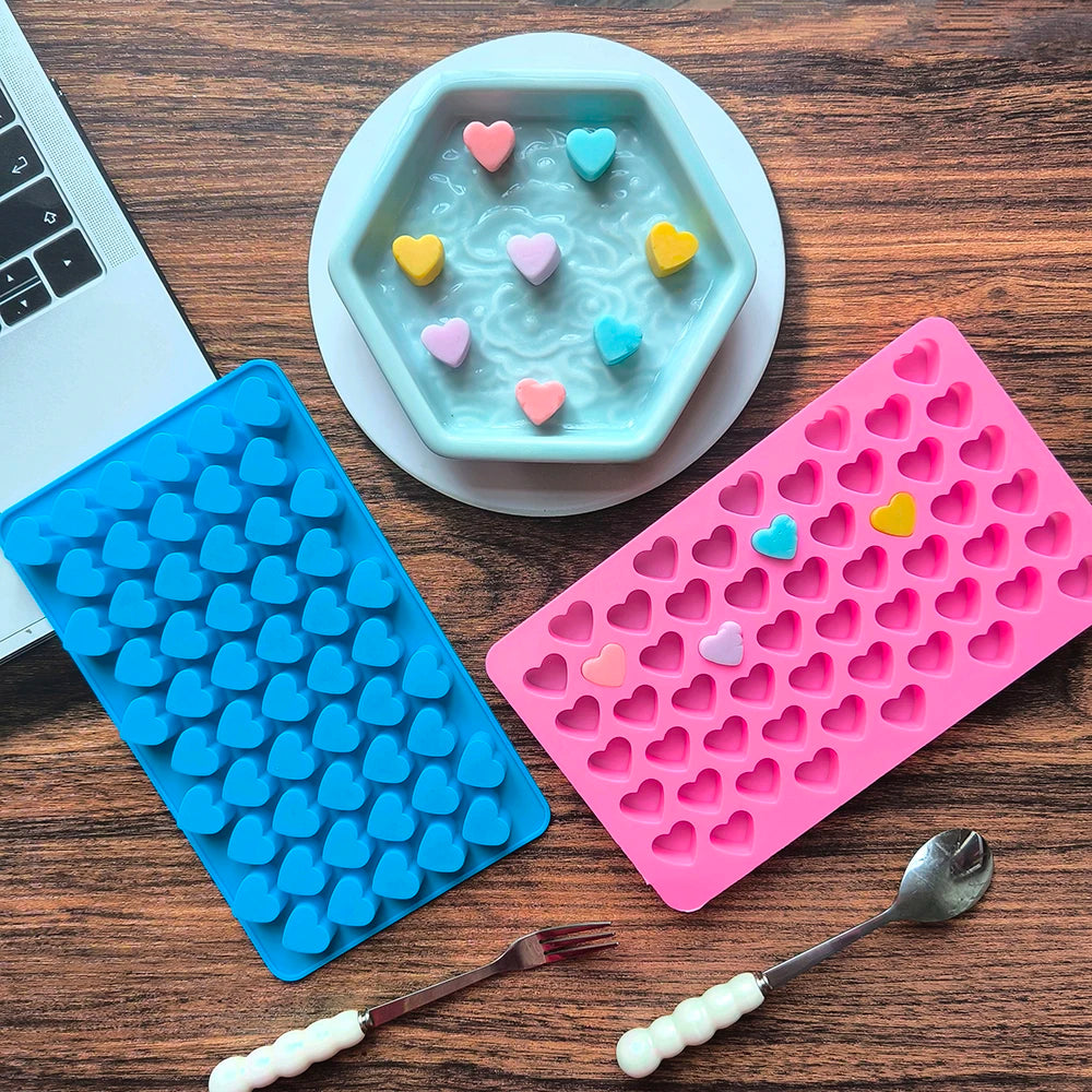 3D Heart Silicone Mold