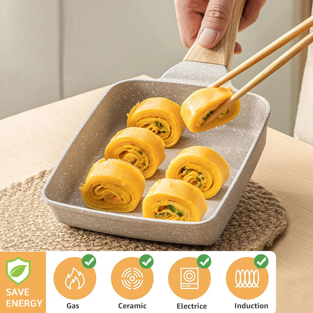 Thickened Breakfast Pancake &amp; Steak Pan