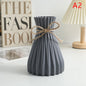 Water Ripple Plastic Vase – Nordic Modern Home Decor