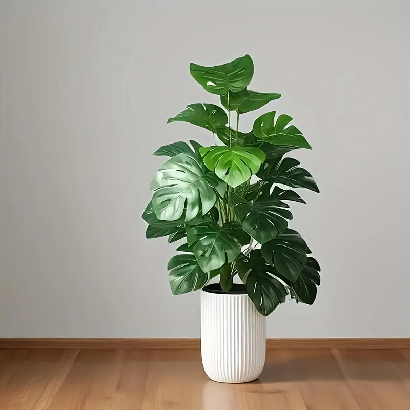 Premium Artificial Monstera Palm Tree for Home & Office Decor