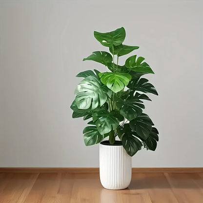 Premium Artificial Monstera Palm Tree for Home & Office Decor