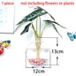 Hanging Hydroponic Glass Vase – Modern Wall-Mounted Plant Decor