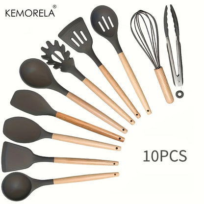10-Piece Heat-Resistant Cookware Set
