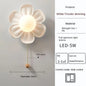 Modern Green Petal LED Wall Lamp – Decorative Wall Sconce for Home