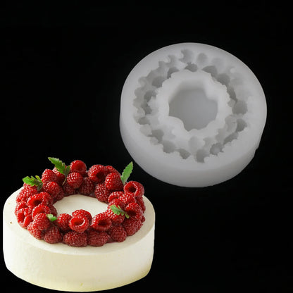 Raspberry Silicone Cake Mold – Fruit Mousse & Chocolate Baking Tool