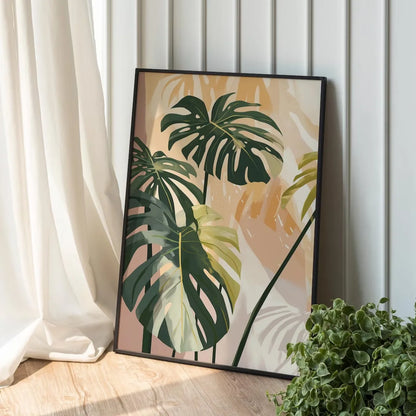 3pcs/set Vintage Palm Tree Canvas