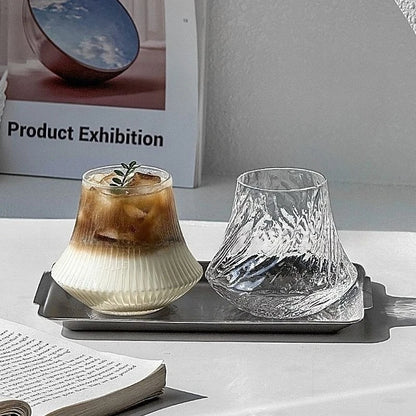Retro Volcano Glass Coffee Cup ☕✨