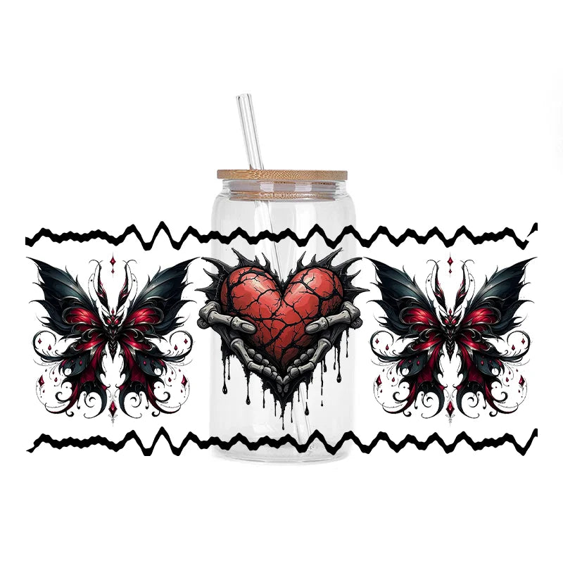 Colorful Butterfly Cup Wrap Sticker 🦋✨